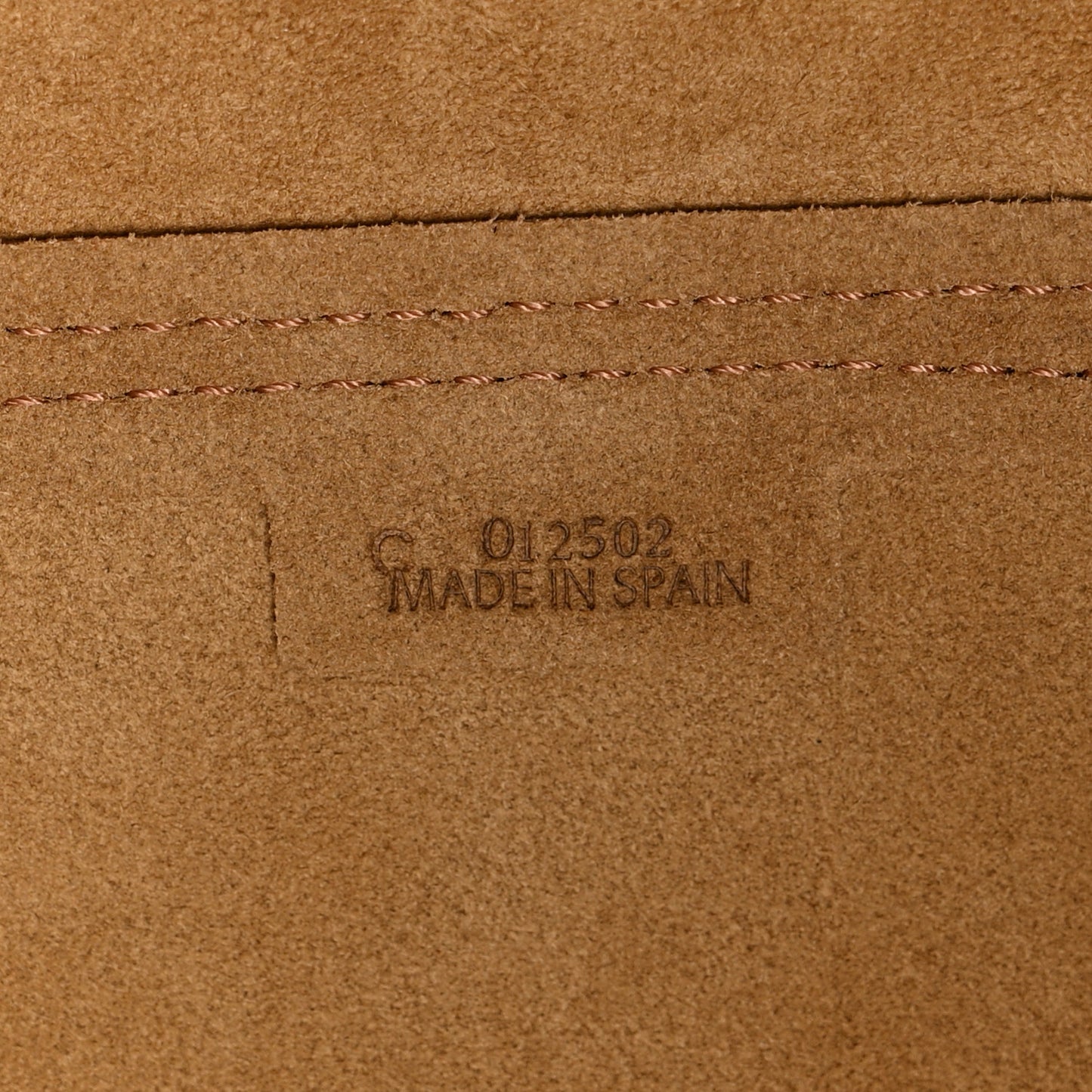 Shiny Calfskin Medium Puzzle Fold Tote Warm Desert