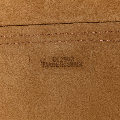 Loewe Shiny Calfskin Medium Puzzle Fold Tote Warm Desert 7 of 11