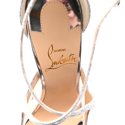 Christian Louboutin Rette Twistissima Strass 100 Pumps 36.5 Crystal 8 of 8