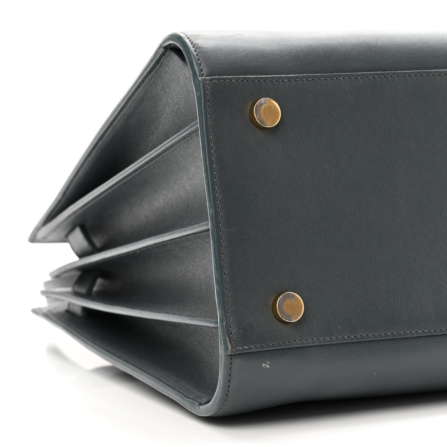 Calfskin Small Classic Sac De Jour Petrol