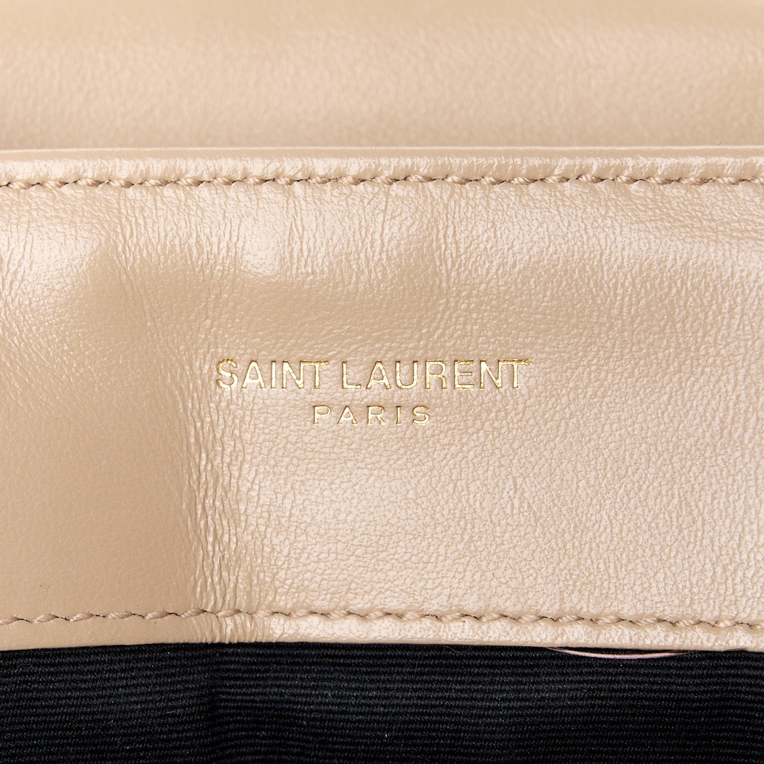 Saint Laurent Calfskin Y Quilted Monogram Medium Loulou Chain Satchel Dark Beige 6 of 12