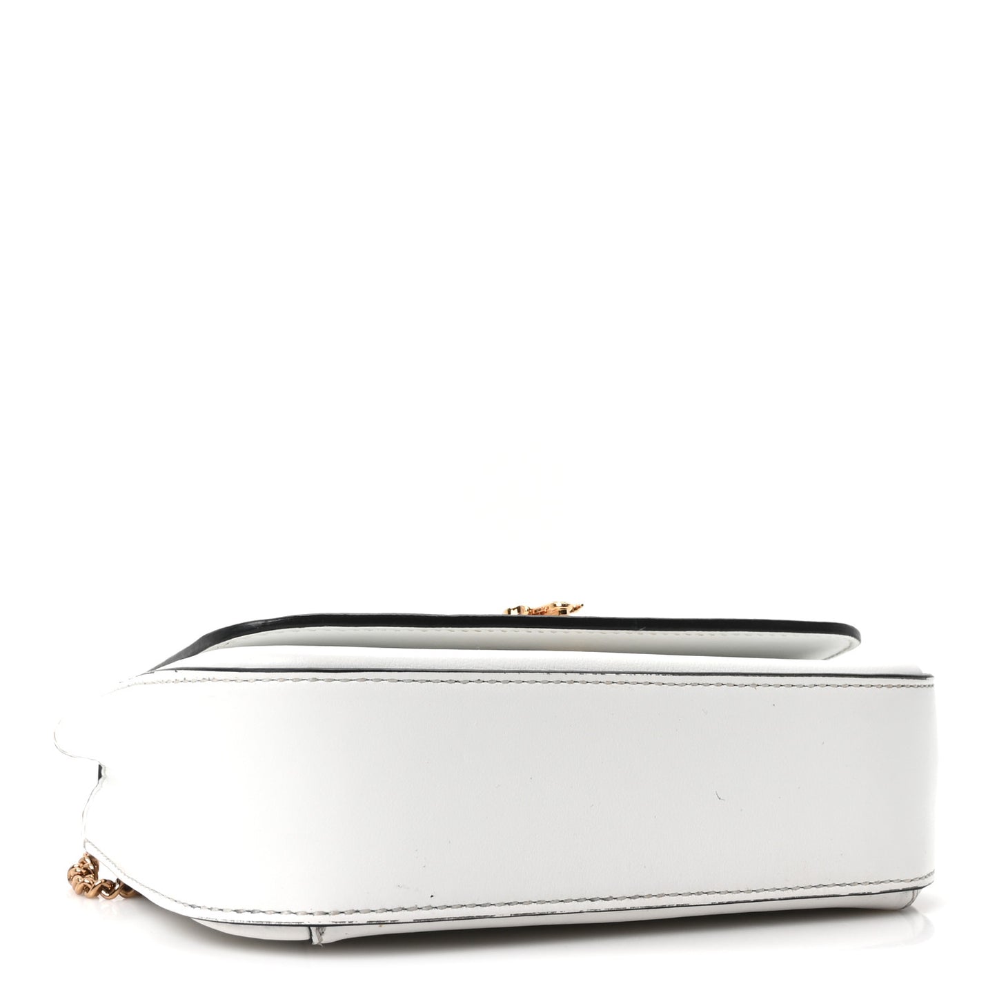 Vitello Virtus Mini Chain Bag White