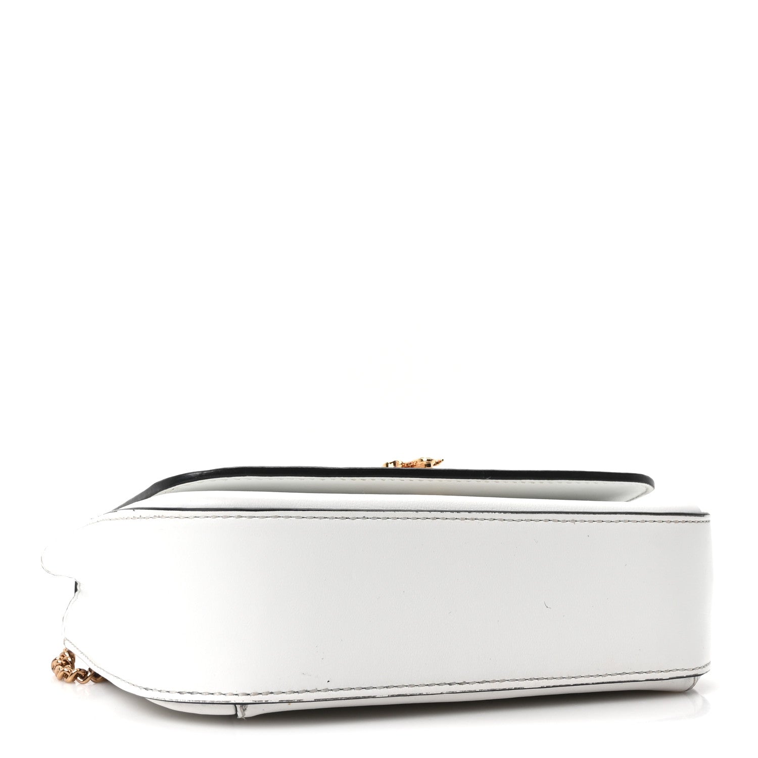 Versace Vitello Virtus Mini Chain Bag White 4 of 10
