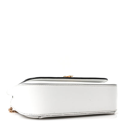 Versace Vitello Virtus Mini Chain Bag White 4 of 10