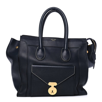 Celine Smooth Calfskin Mini Envelope Luggage Navy 1 of 4