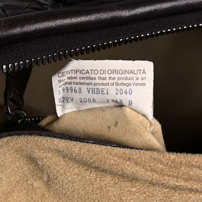 Bottega Veneta Nappa Intrecciato Frame Tote Ebano 7 of 13