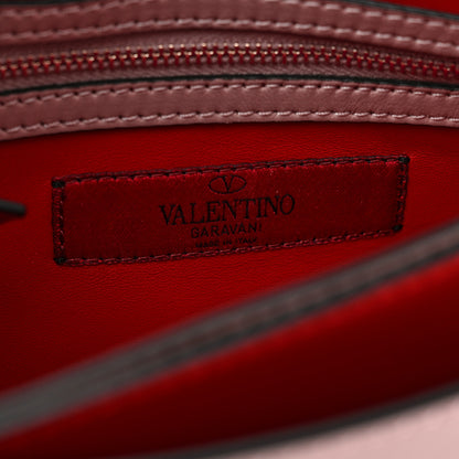 Valentino Garavani Nappa Rockstud Wristlet Clutch Poudre 6 of 6