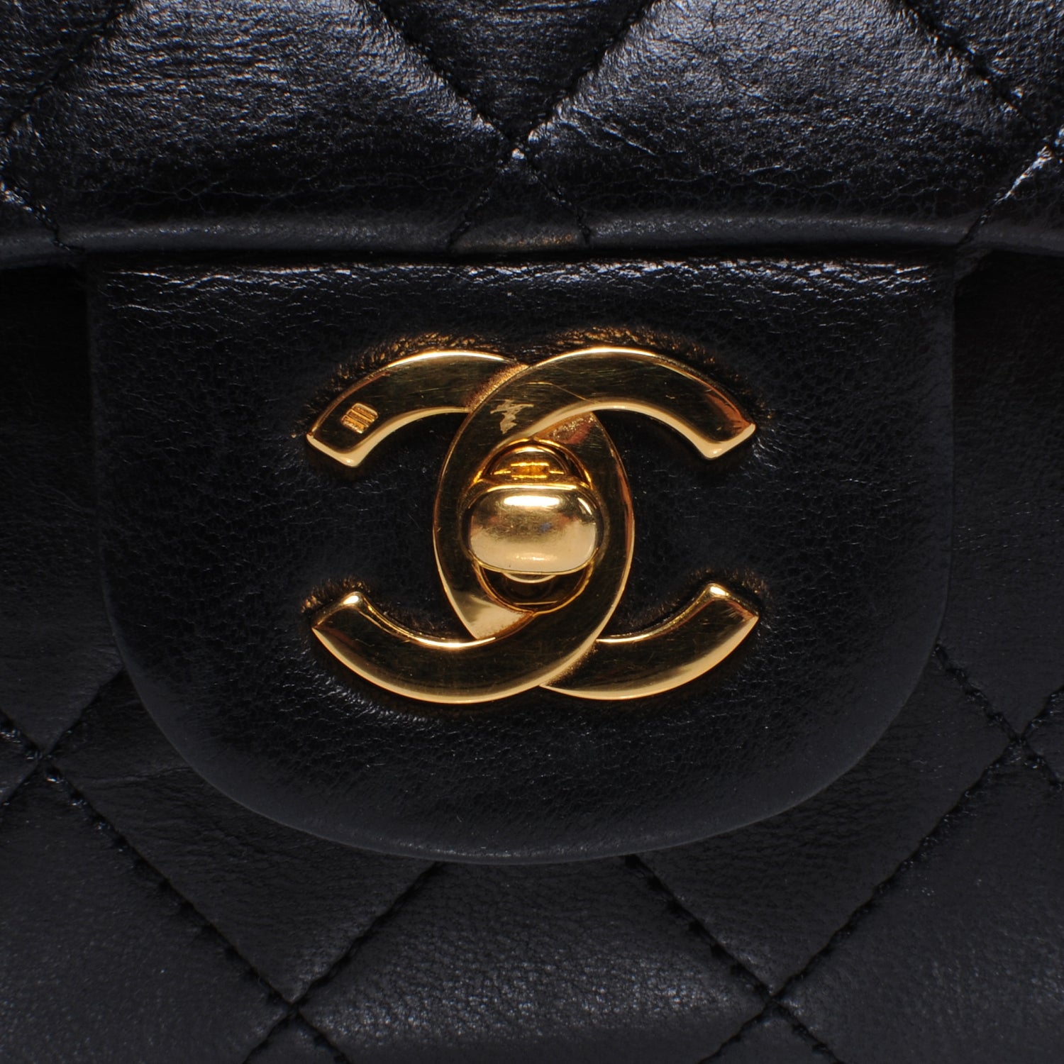 Chanel Lambskin Medium Double Flap Black 5 of 9