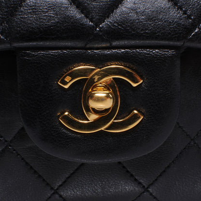 Chanel Lambskin Medium Double Flap Black 5 of 9