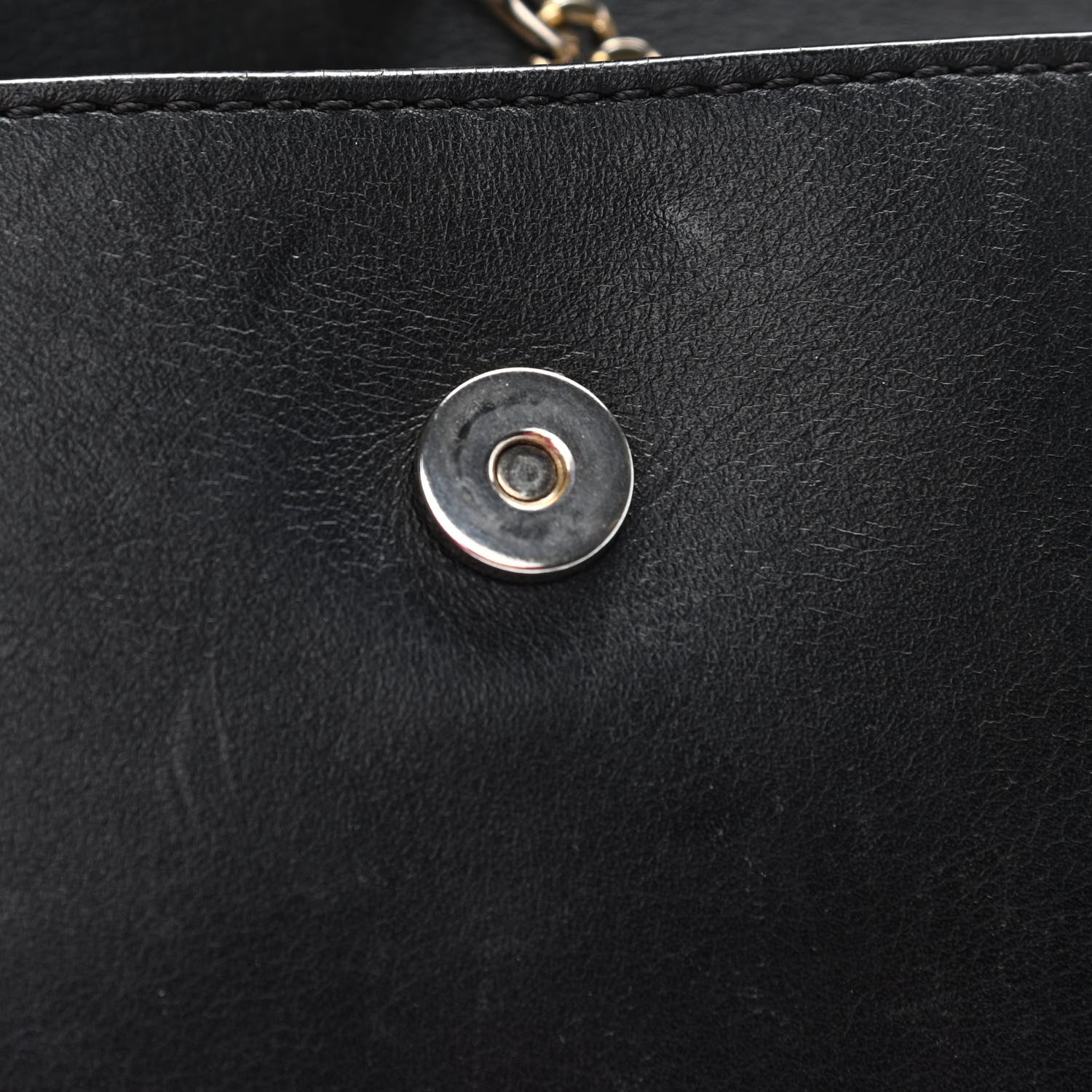 Chloe Suede Calfskin Faye Wallet On Strap Black 10 of 16