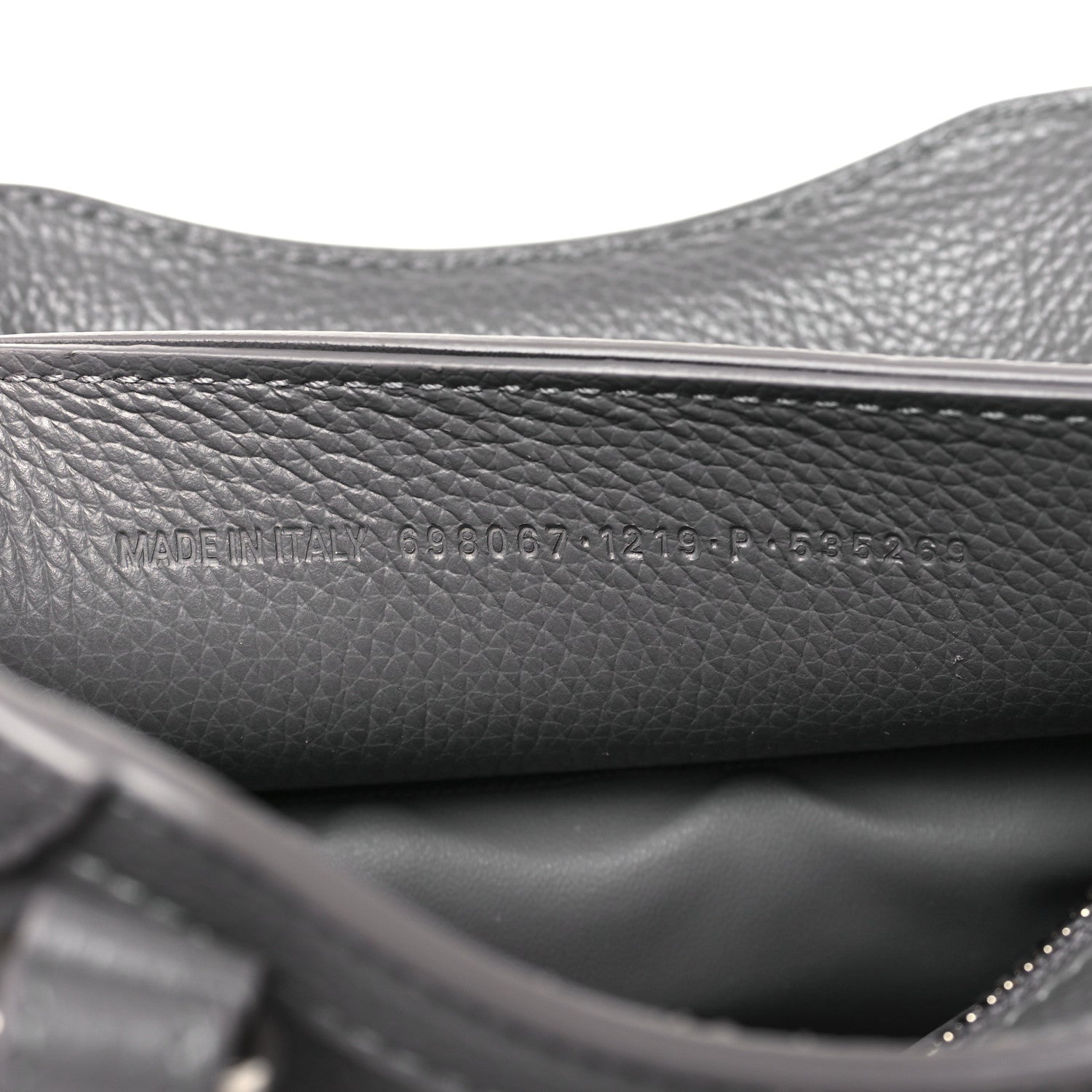 Balenciaga Grained Calfskin Neo Classic Silver Hardware Mini City Dark Grey 7 of 11