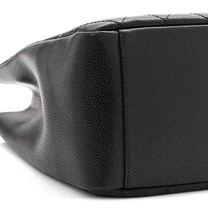 Chanel Caviar Quilted Grand Shopping Tote GST Black 9 of 10