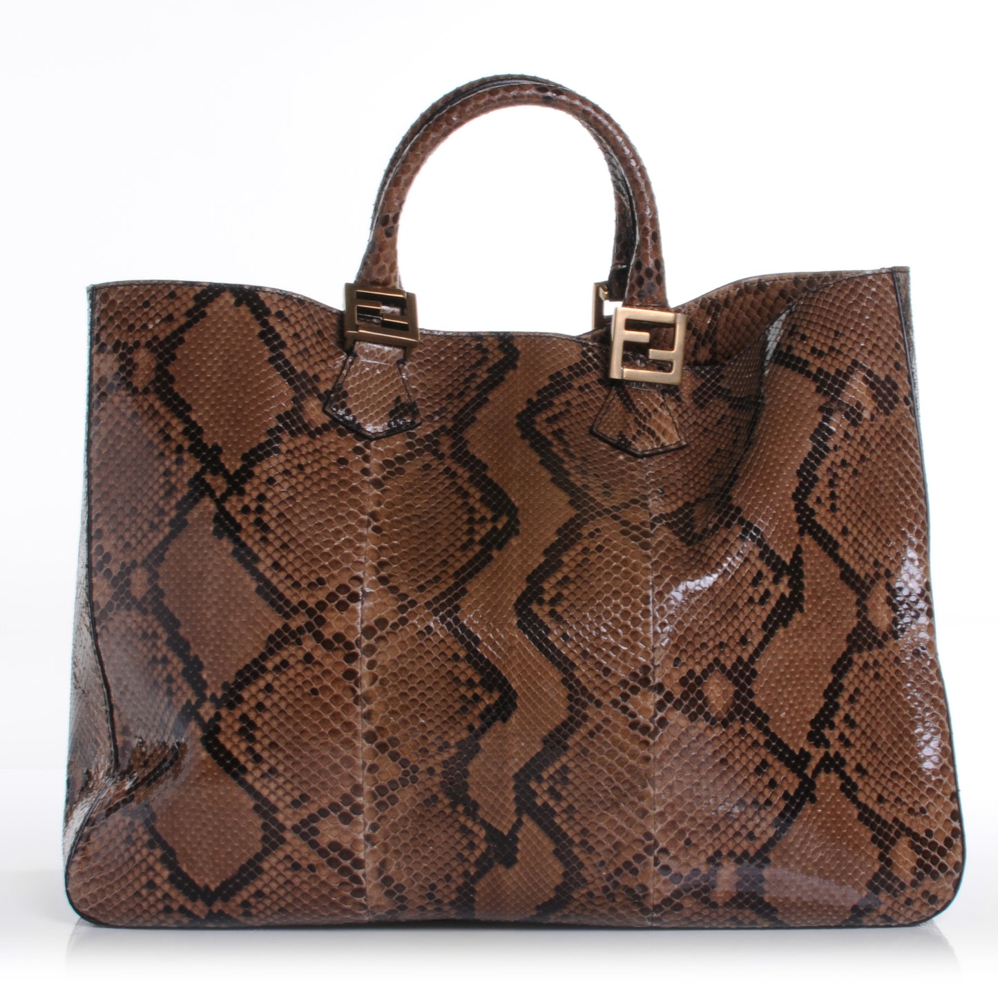 Python Twins Tote Natural