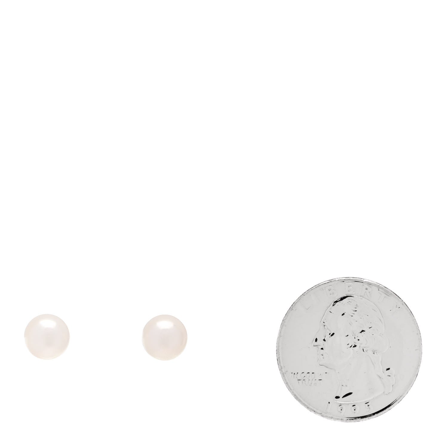 Mikimoto 18K White Gold Akoya Pearl 7.5-8mm Earrings 2 of 5