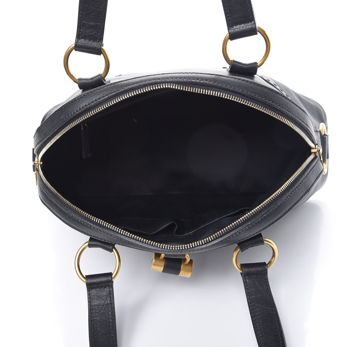 Calfskin Large Muse Black