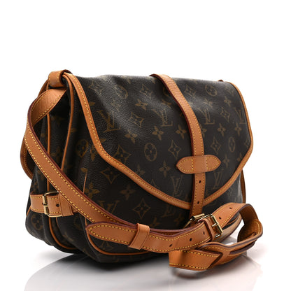 Louis Vuitton Monogram Saumur 30 3 of 9