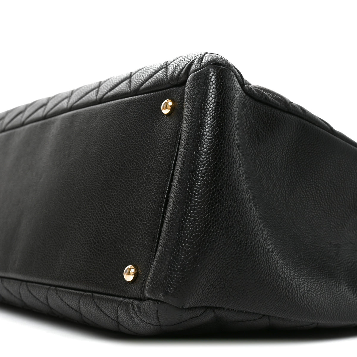 Caviar Quilted XL Grand Shopping Tote GST Black