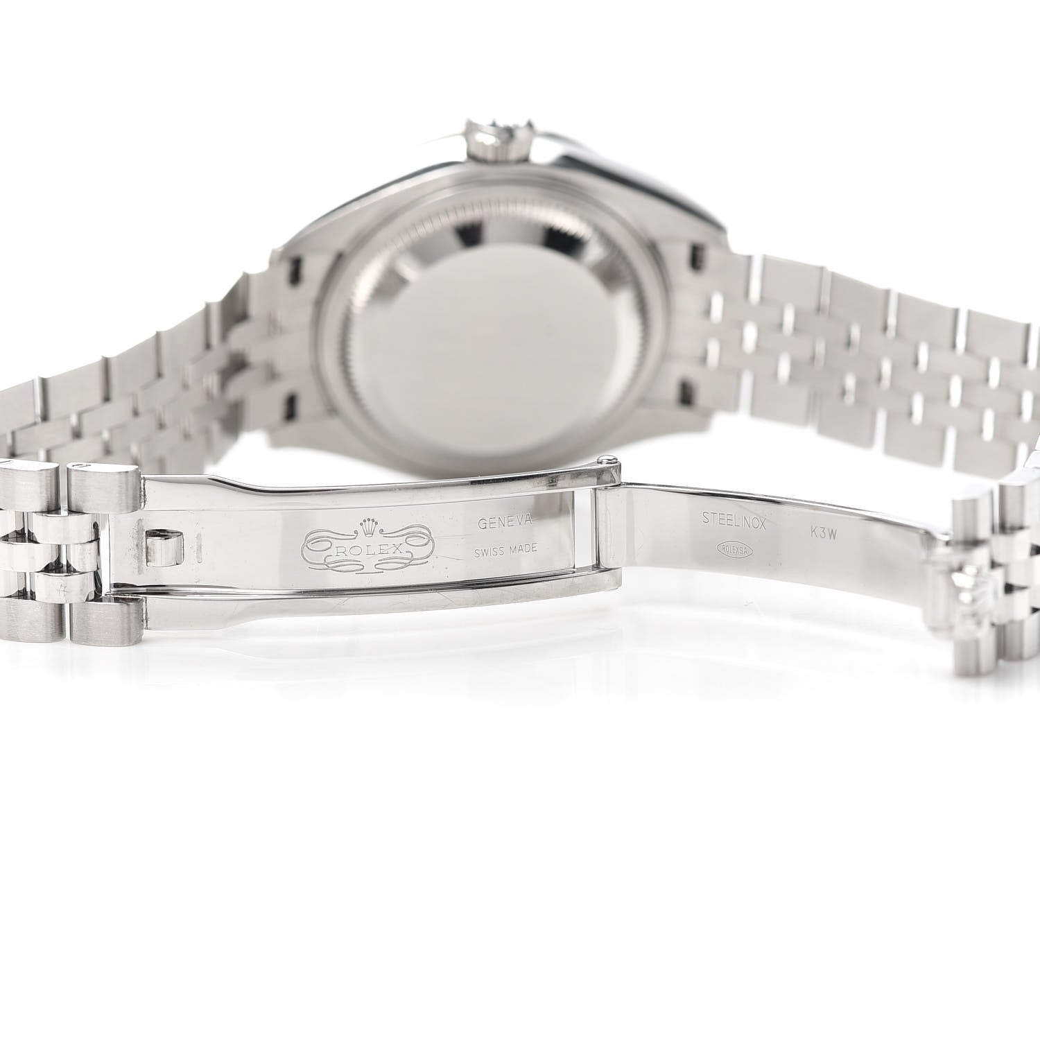 Rolex Stainless Steel 18K White Gold Diamond Mother of Pearl 28mm Oyster Perpetual Datejust Watch 279384 5 of 6