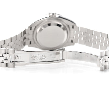 Rolex Stainless Steel 18K White Gold Diamond Mother of Pearl 28mm Oyster Perpetual Datejust Watch 279384 5 of 6