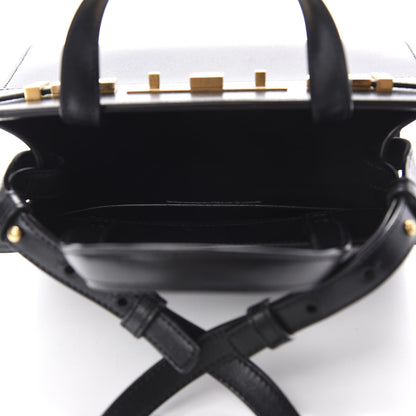 Saint Laurent Smooth Calfskin Manhattan Nano Shopper Tote Black 5 of 9