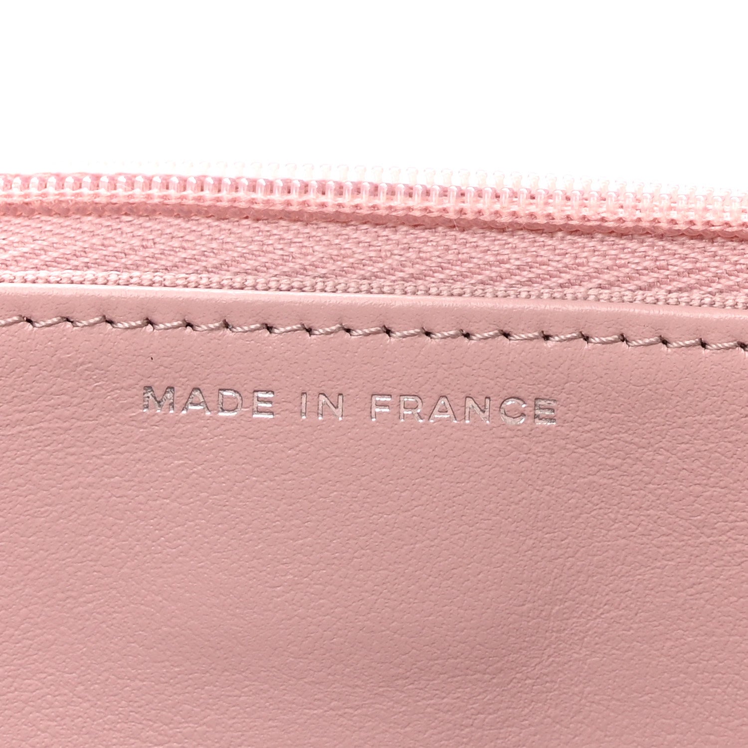 Chanel Caviar Quilted Wallet on Chain WOC Light Pink 7 of 12