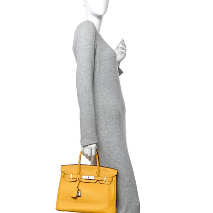 Hermes Togo Birkin 30 Soleil 2 of 12