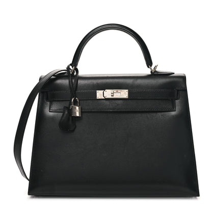 Hermes Box Kelly Sellier 32 Black 1 of 13