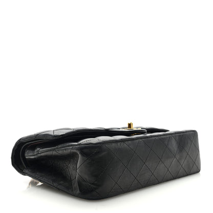 Chanel Lambskin Quilted Medium Double Flap Black 4 of 9