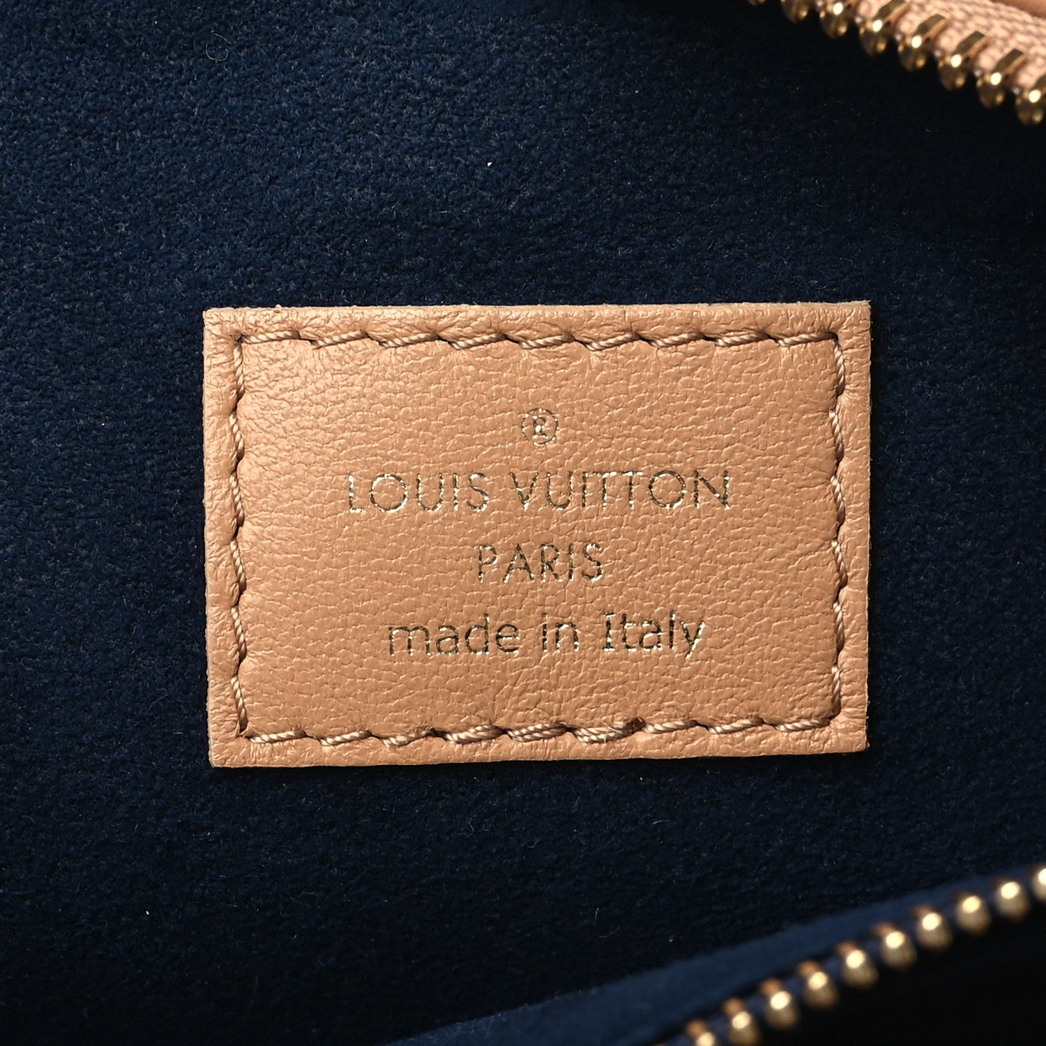 Louis Vuitton Lambskin Embossed Monogram Coussin PM Camel 8 of 8