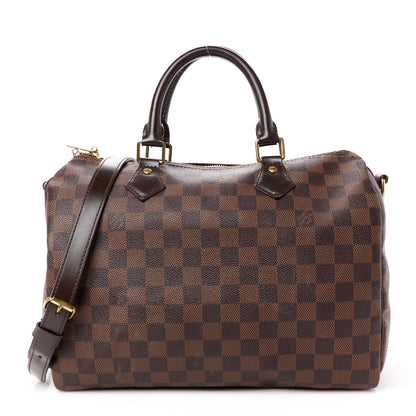 Louis Vuitton Damier Ebene Speedy Bandouliere 30 1 of 15
