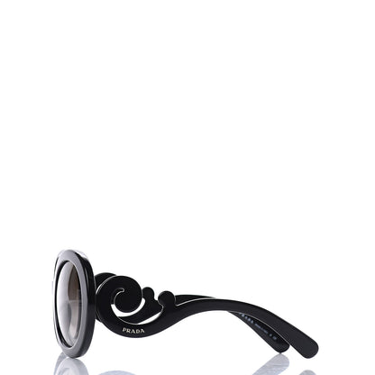 Prada Baroque Sunglasses SPR 27N Black 2 of 6