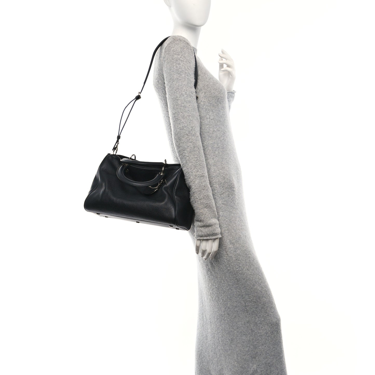 Smooth Deerskin Granville Polochon Black