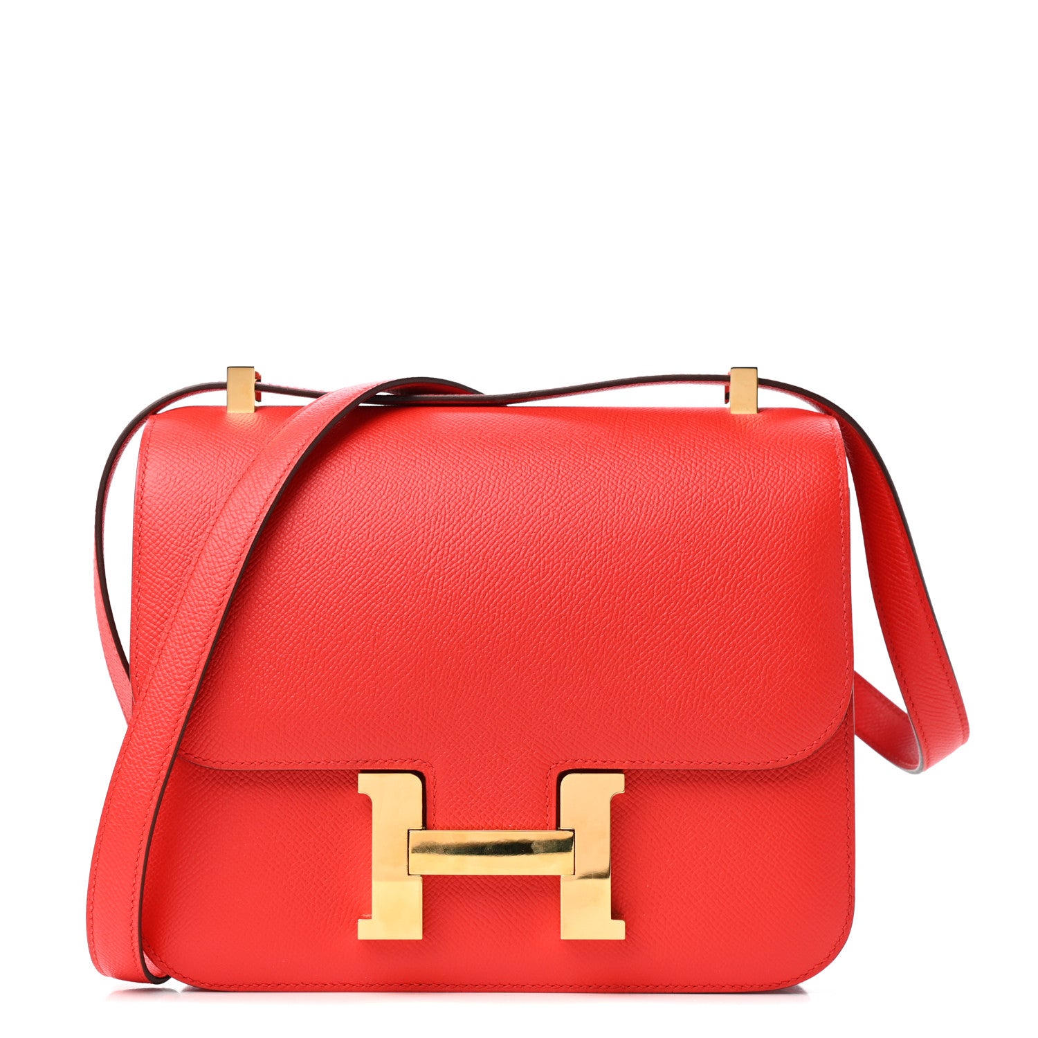 Hermes Epsom Constance 24 Rouge de Coeur 1 of 9