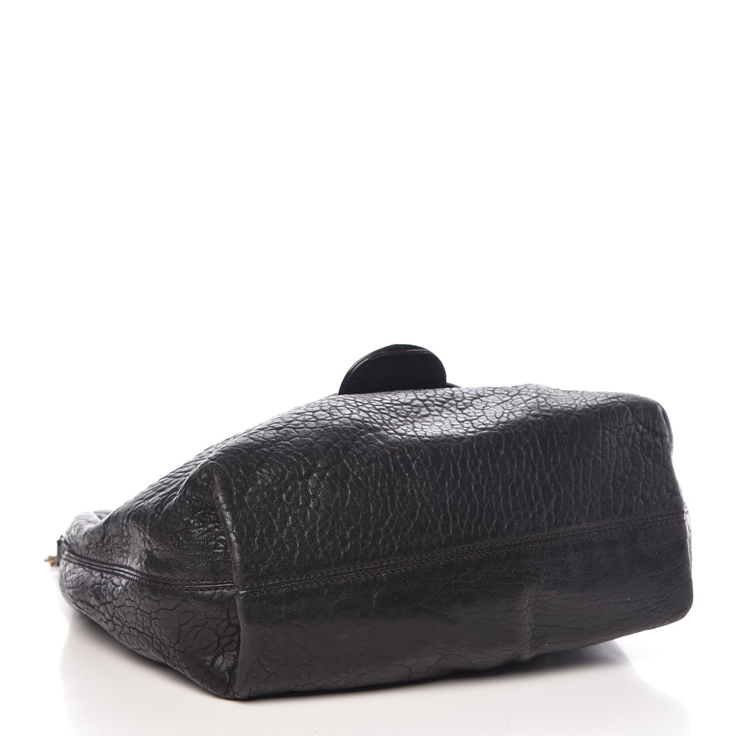 Fendi Nappa Patent B Buckle Hobo Black 4 of 23