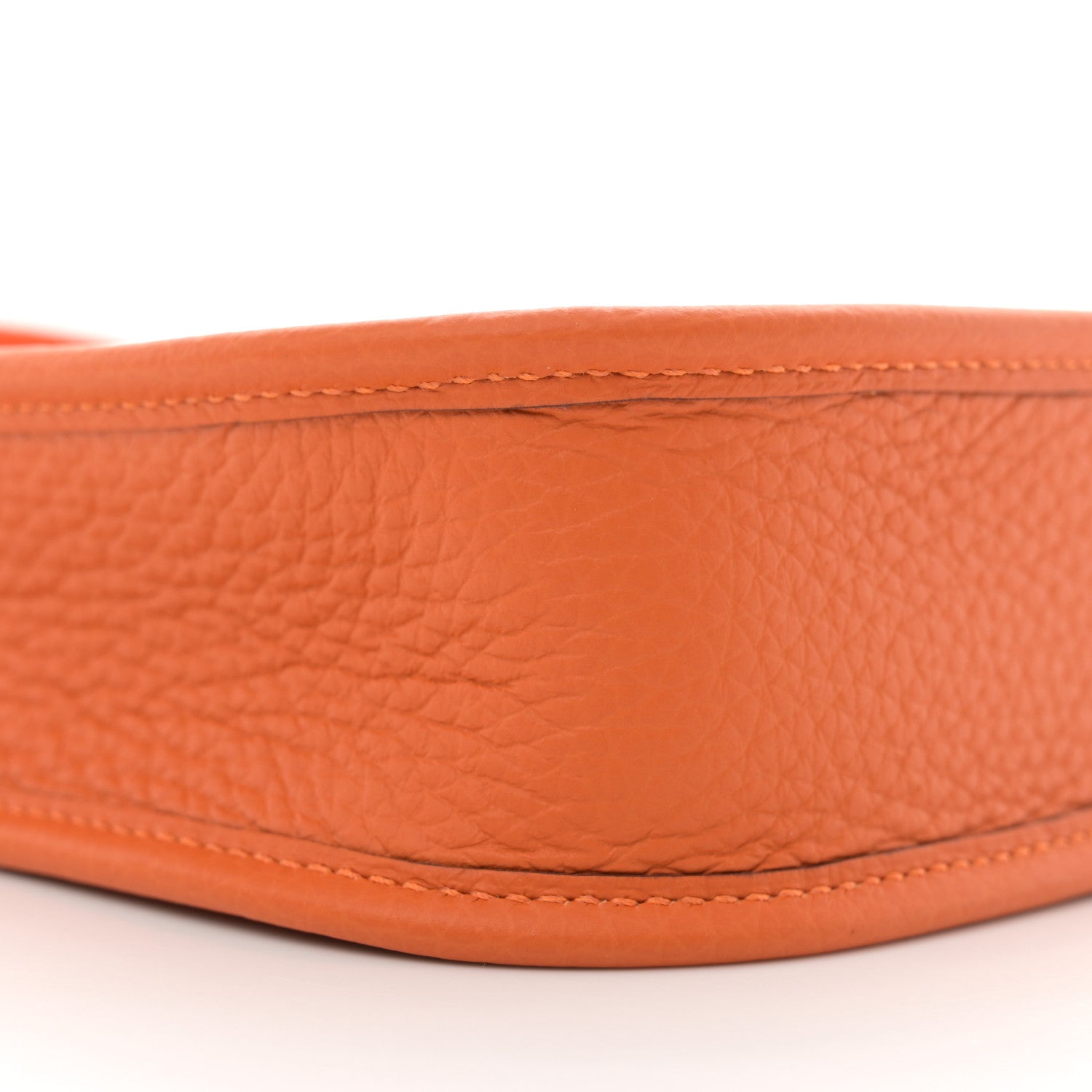 Hermes Taurillon Clemence Evelyne TPM Orange 9 of 11