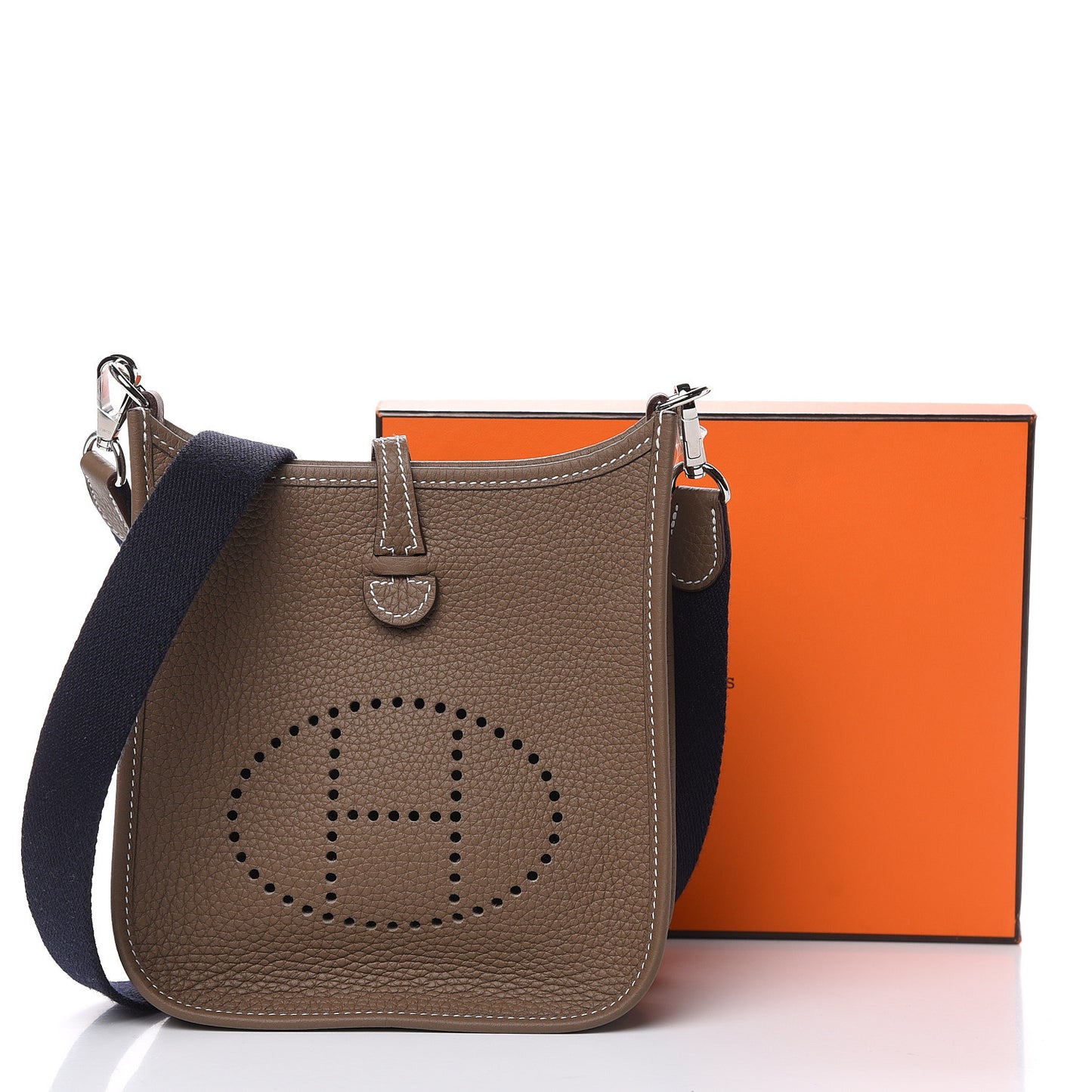 Taurillon Clemence Amazone Evelyne TPM Etoupe Bleu Indigo