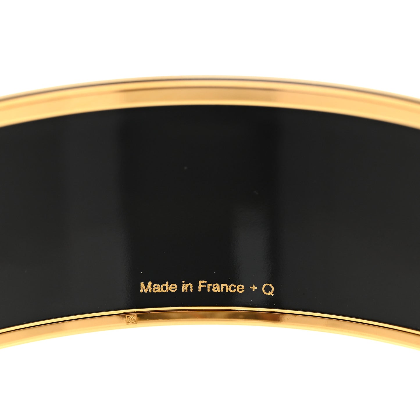 Enamel Printed Wide Coup De Fouet Bracelet 70