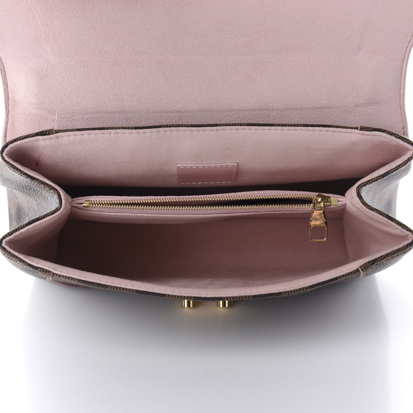 Damier Ebene Caissa Clutch Rose Ballerine