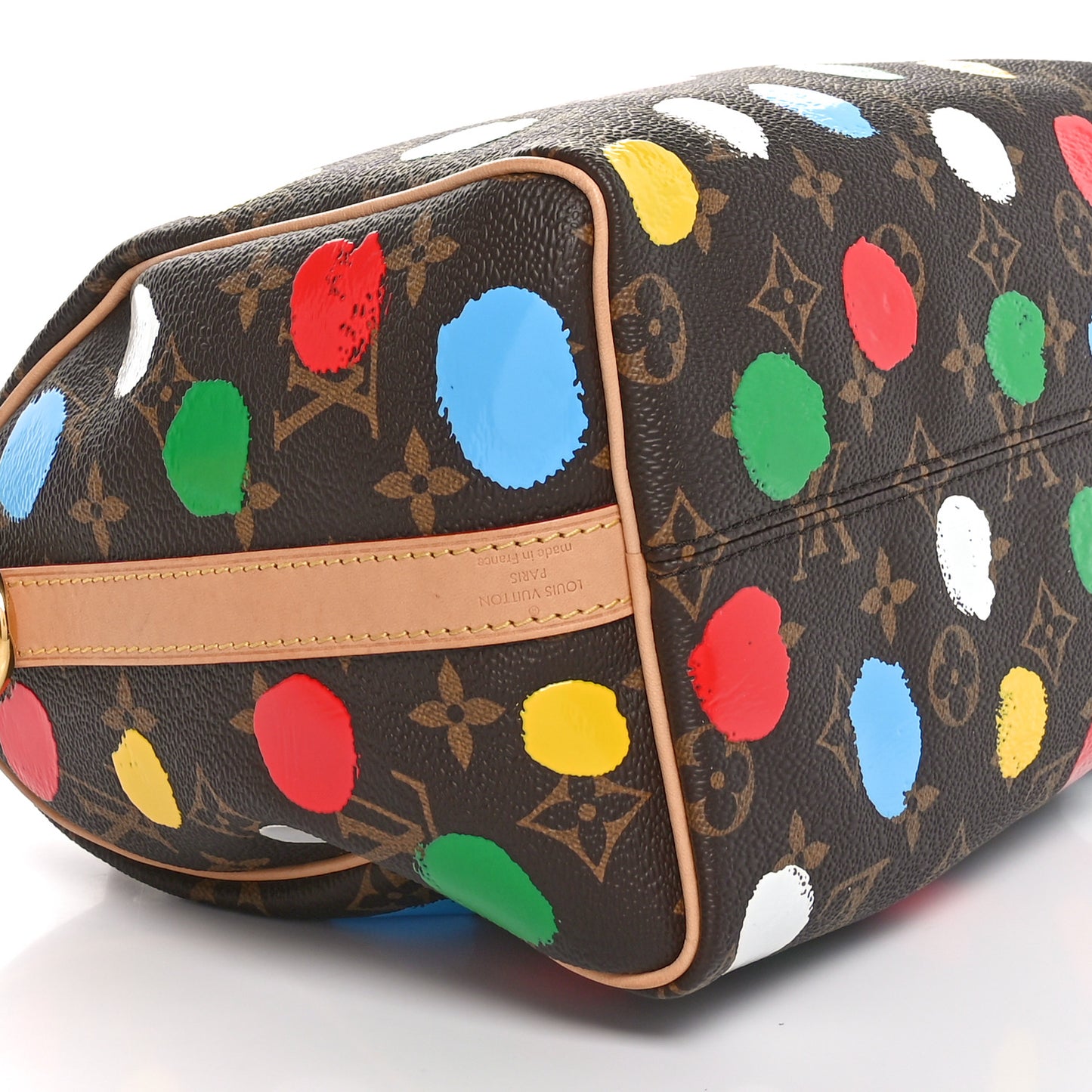 LV X YK Monogram Speedy Bandouliere 25 Multicolor