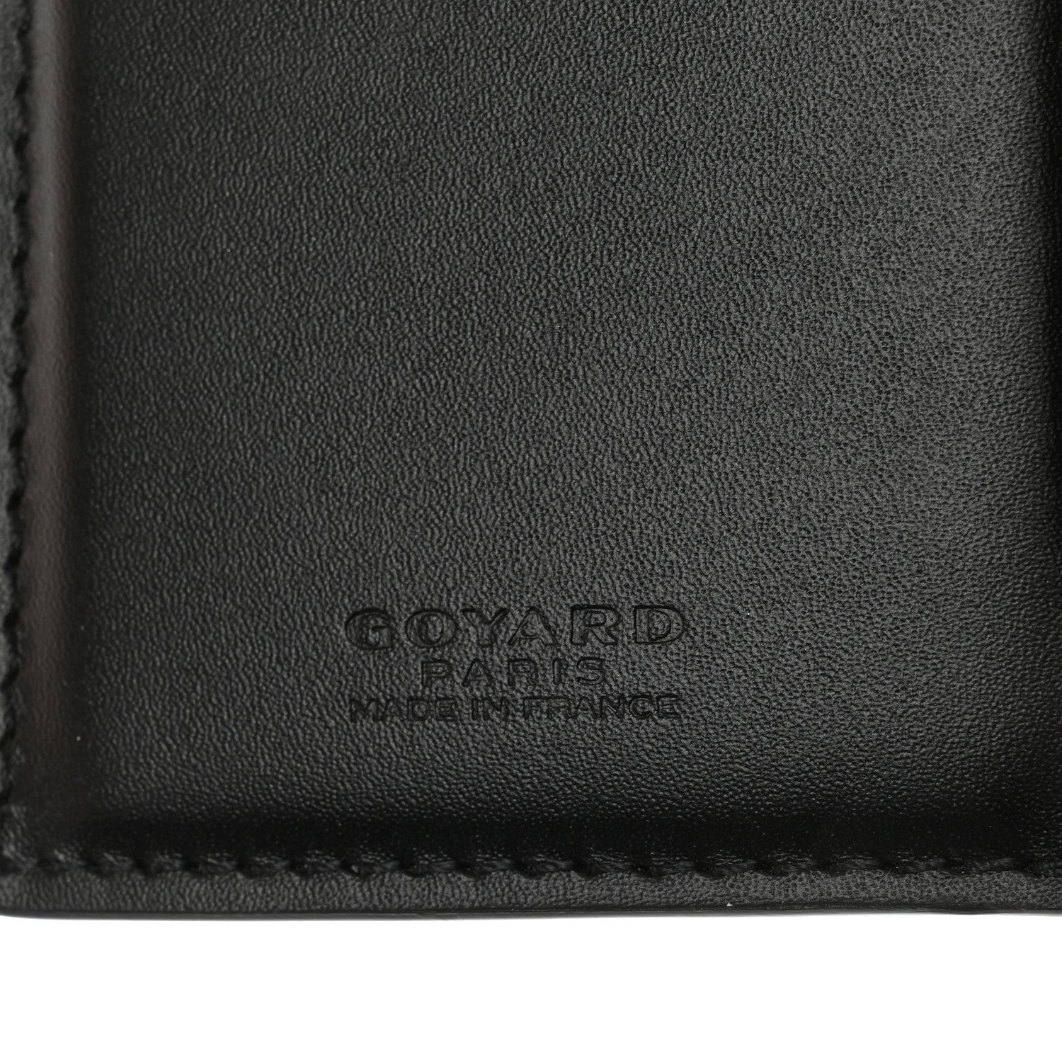 Goyard Goyardine Saint Pierre Card Holder Black 6 of 6