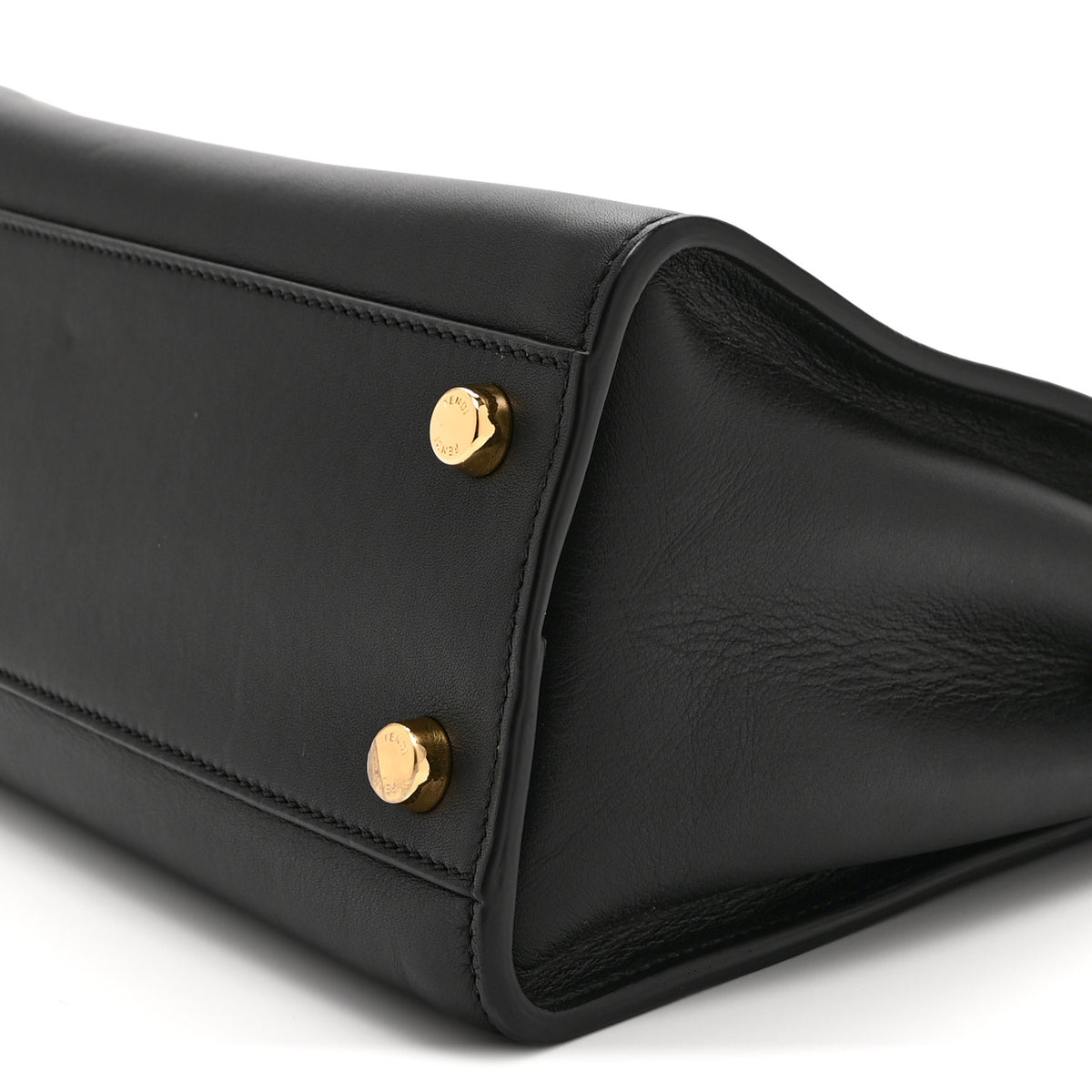Vitello Tahiti Burro Medium Peekaboo Iconic Essentially Satchel Black Corda