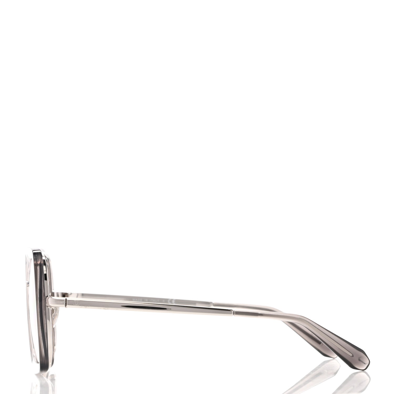 Chanel Mirror Square Sunglasses 4240 Grey 3 of 10