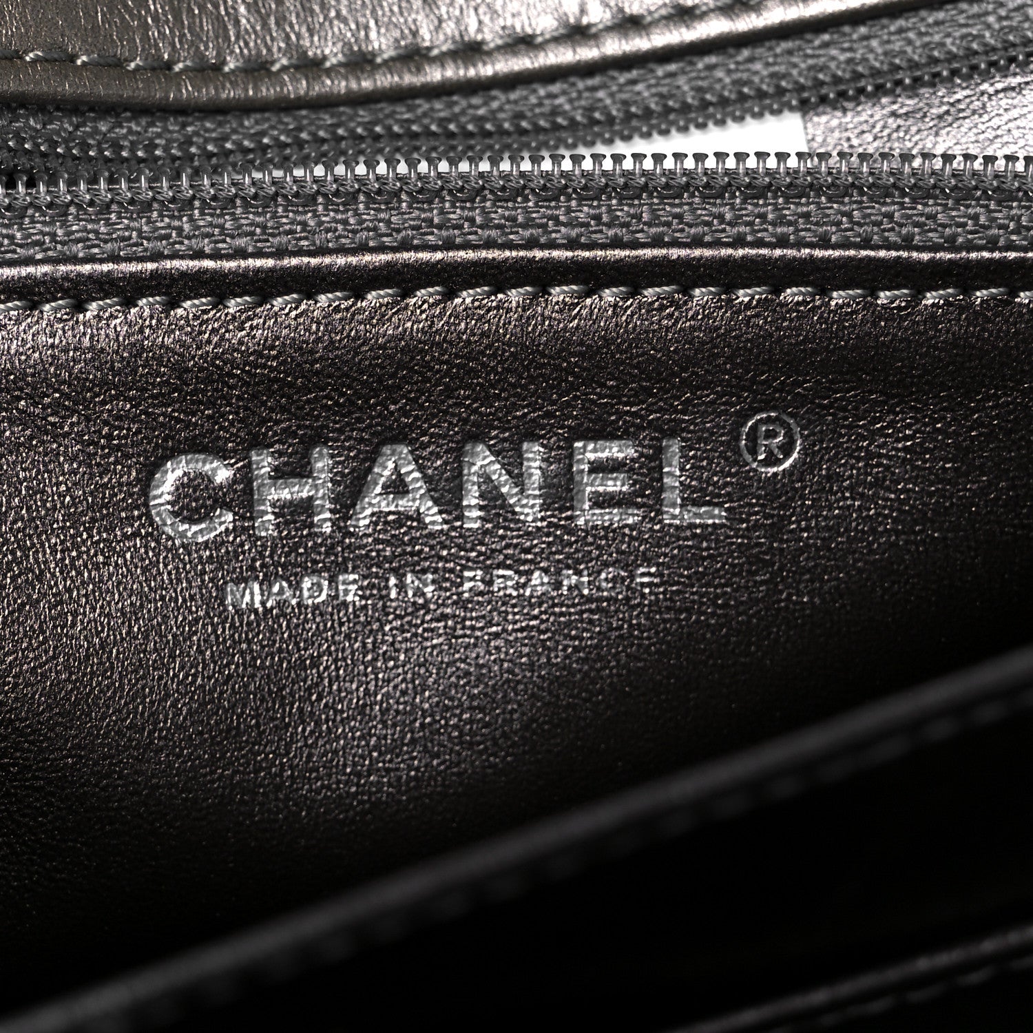 Chanel Metallic Aged Calfskin Quilted Accordion 2.55 Reissue Flap Silver 7 of 10