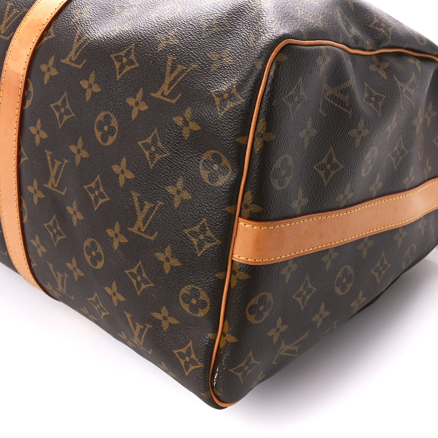 Louis Vuitton Monogram Keepall Bandouliere 50 10 of 18