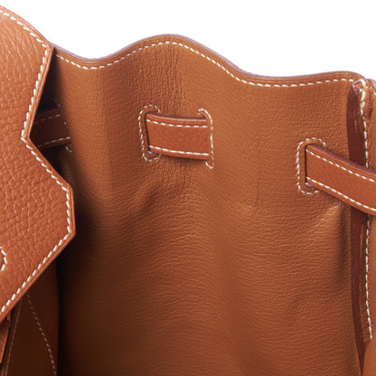 Hermes Taurillon Clemence Birkin 35 Gold 16 of 33