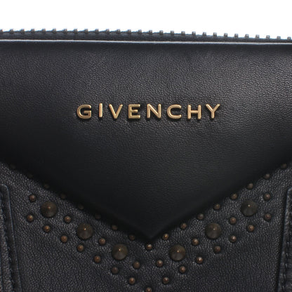 Givenchy Calfskin Medium Studded Antigona Black 5 of 9