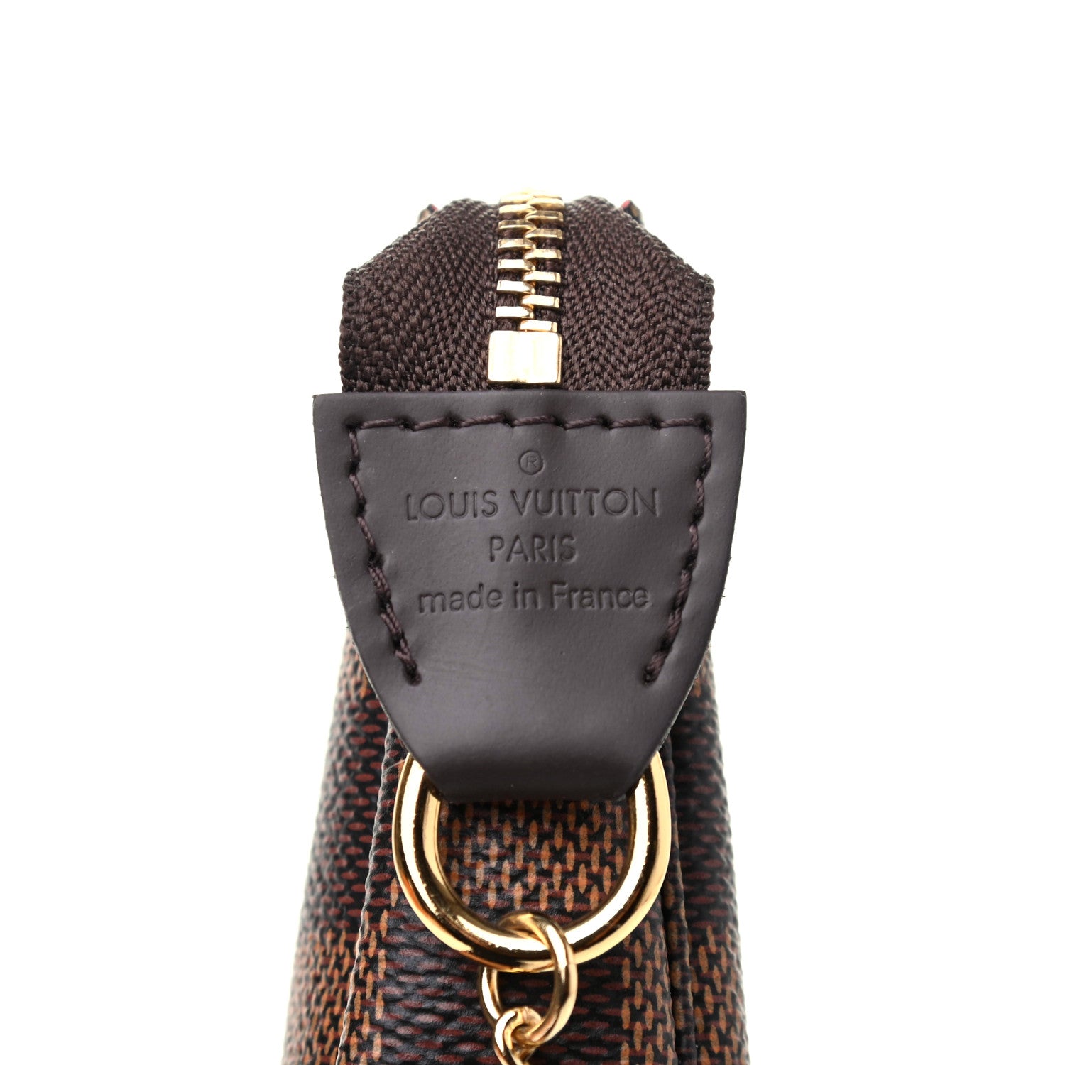 Louis Vuitton Damier Ebene Mini Pochette Accessories 6 of 8