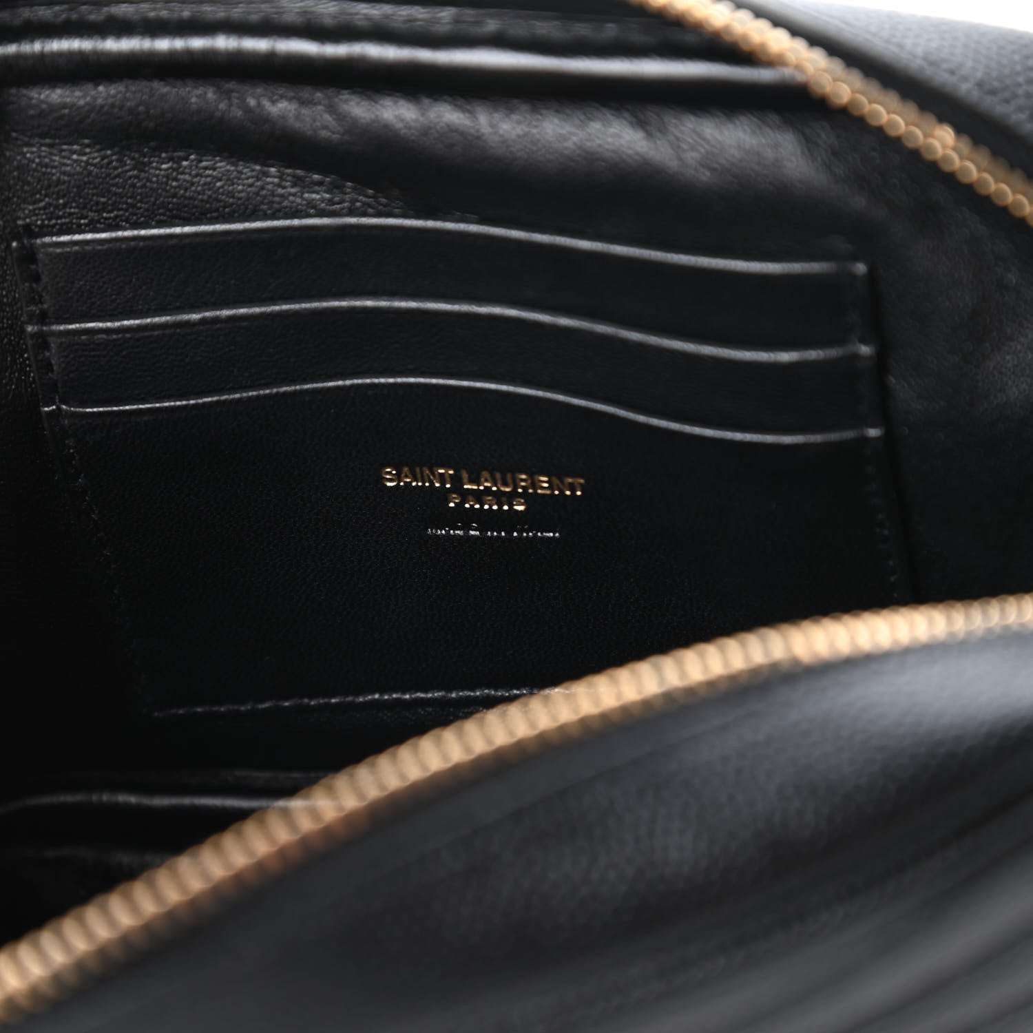 Saint Laurent Grain De Poudre Matelasse Monogram Mini Lou Camera Bag Black 8 of 10