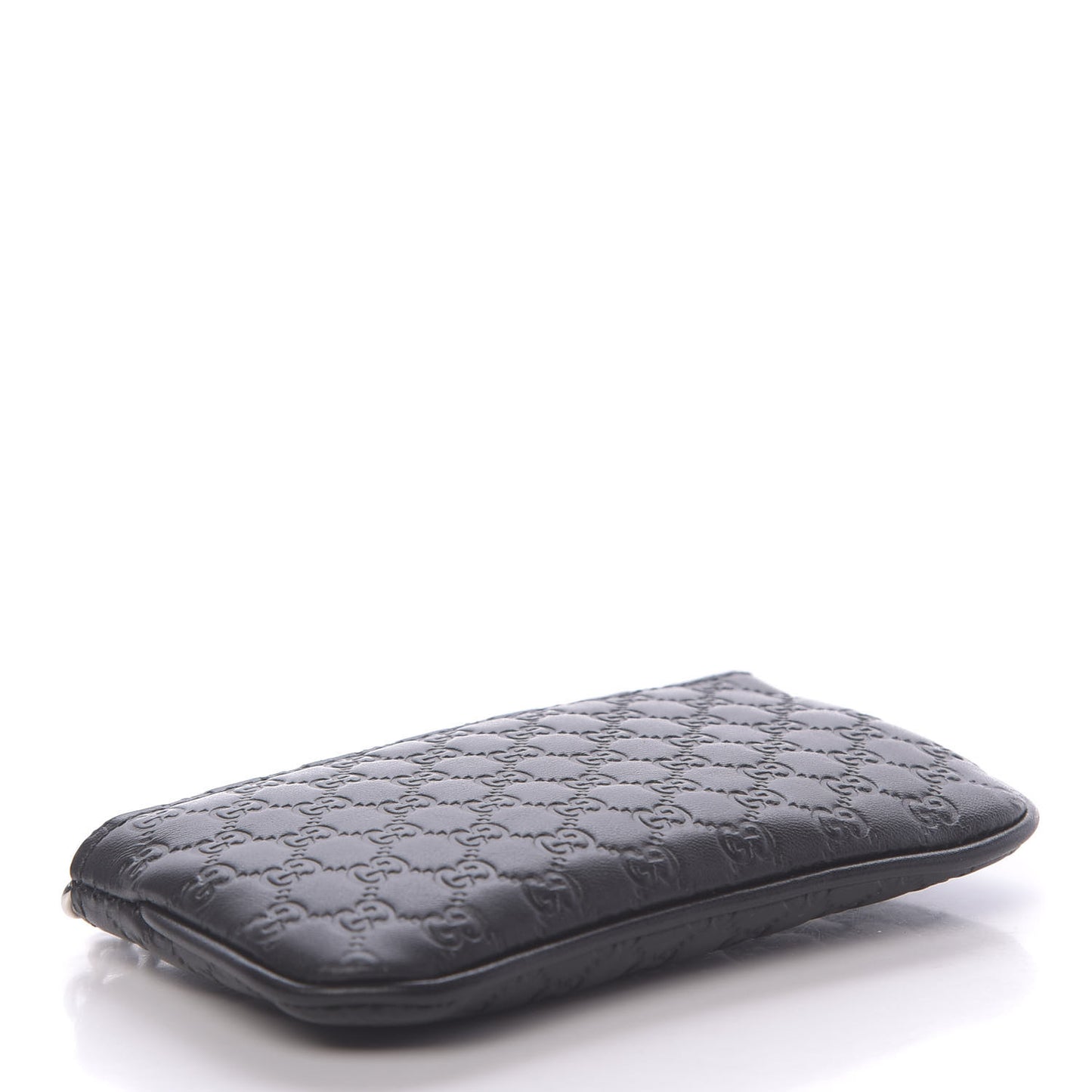 Microguccissima Key Ring Coin Case Black