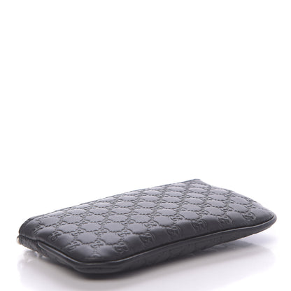Gucci Microguccissima Key Ring Coin Case Black 4 of 8